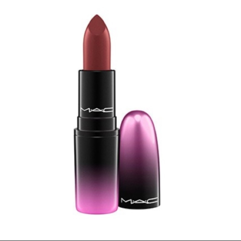 NWT MAC LOVE ME Lipstick-408 BATED BREATH - Picture 4 of 8